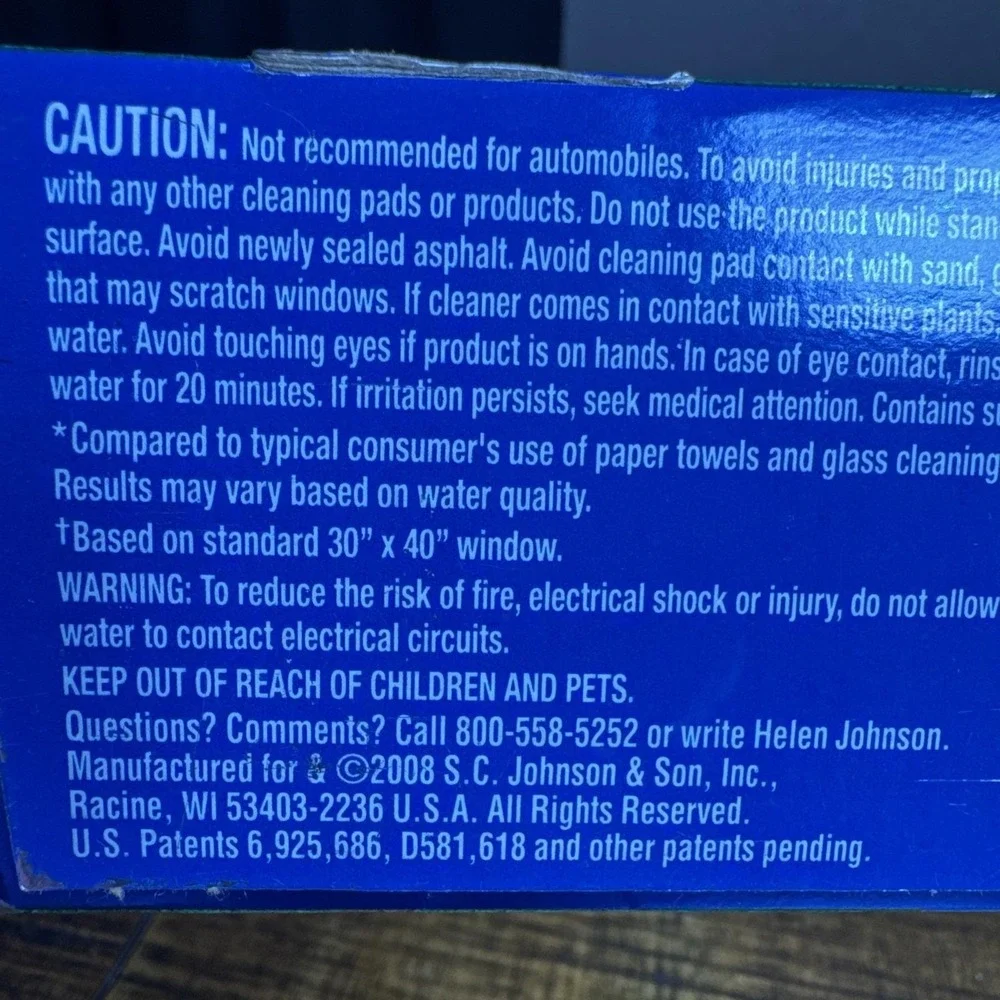 Windex Outdoor All-In-One Glass Cleaning Tool Starter Kit NOS SEALED RARE